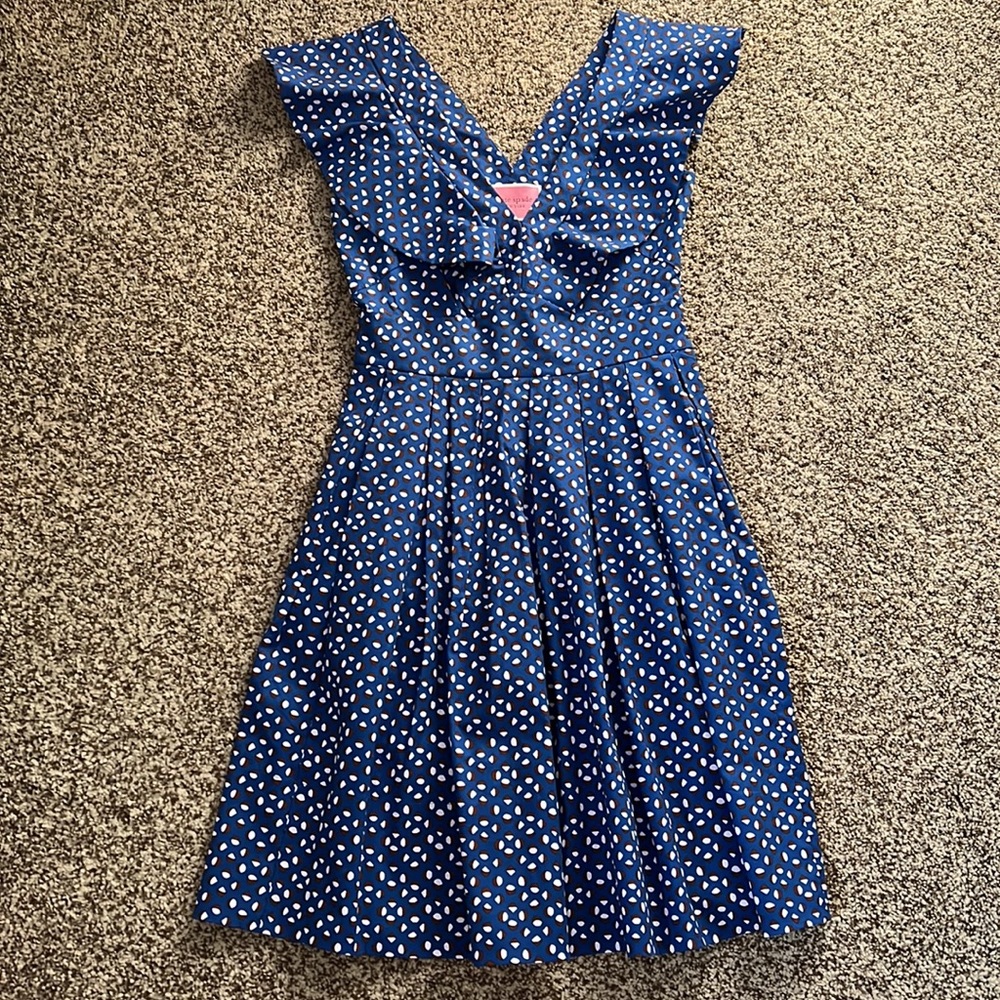 ♠️ Kate Spade geo dot poplin dress ♠️ - Picture 2 of 10